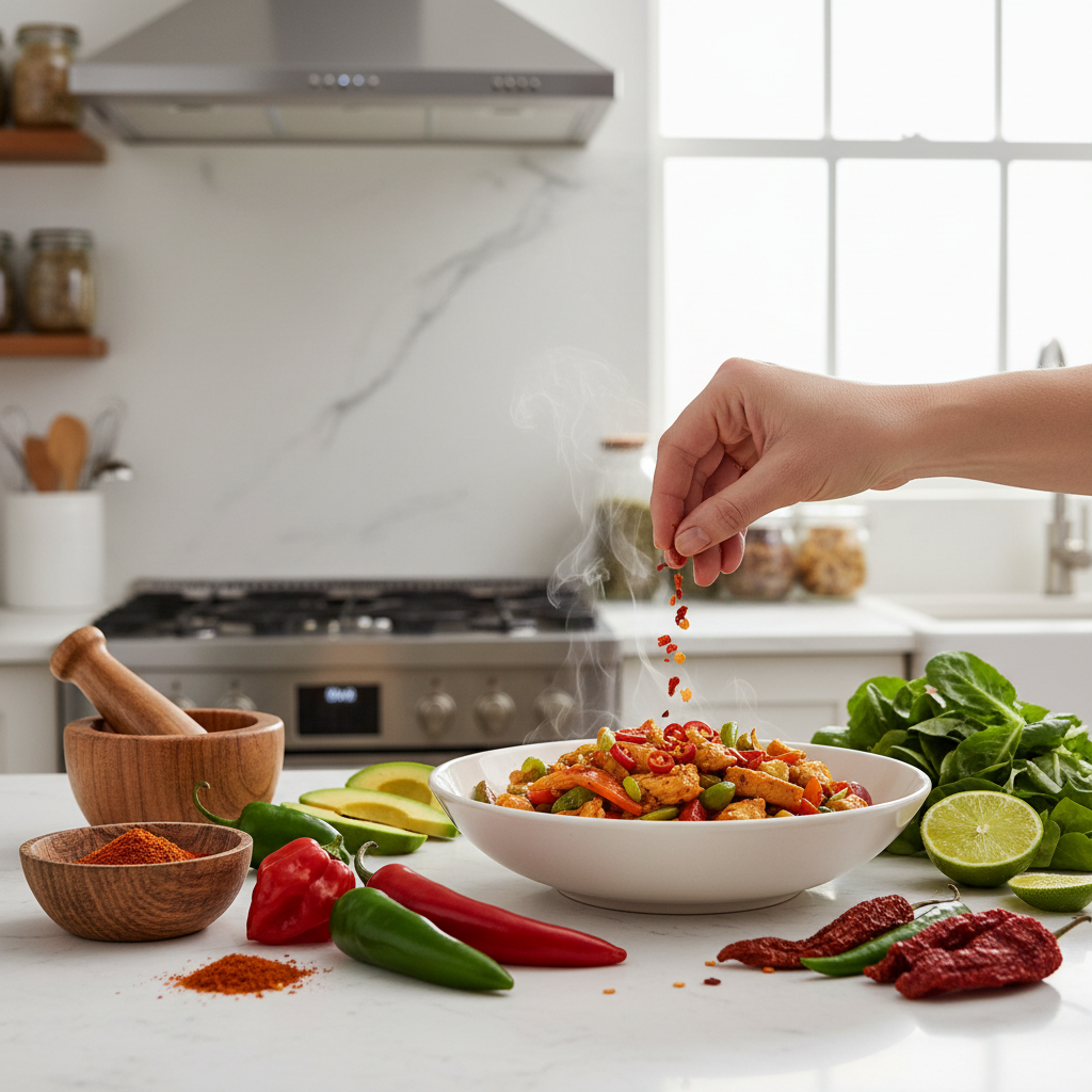 Aštraus maisto įtraukimas į racioną