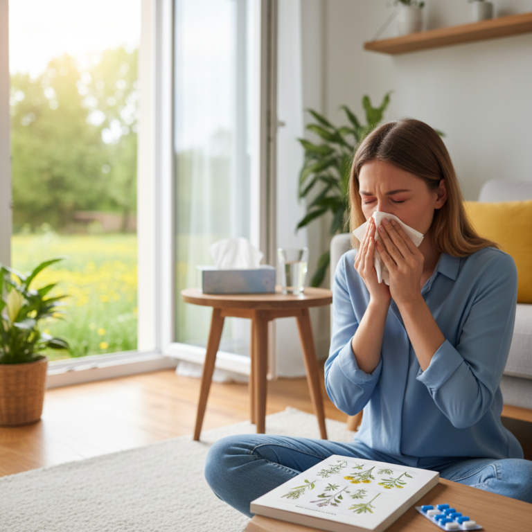Alergija žiedadulkėms priežastys simptomai ir gydymas