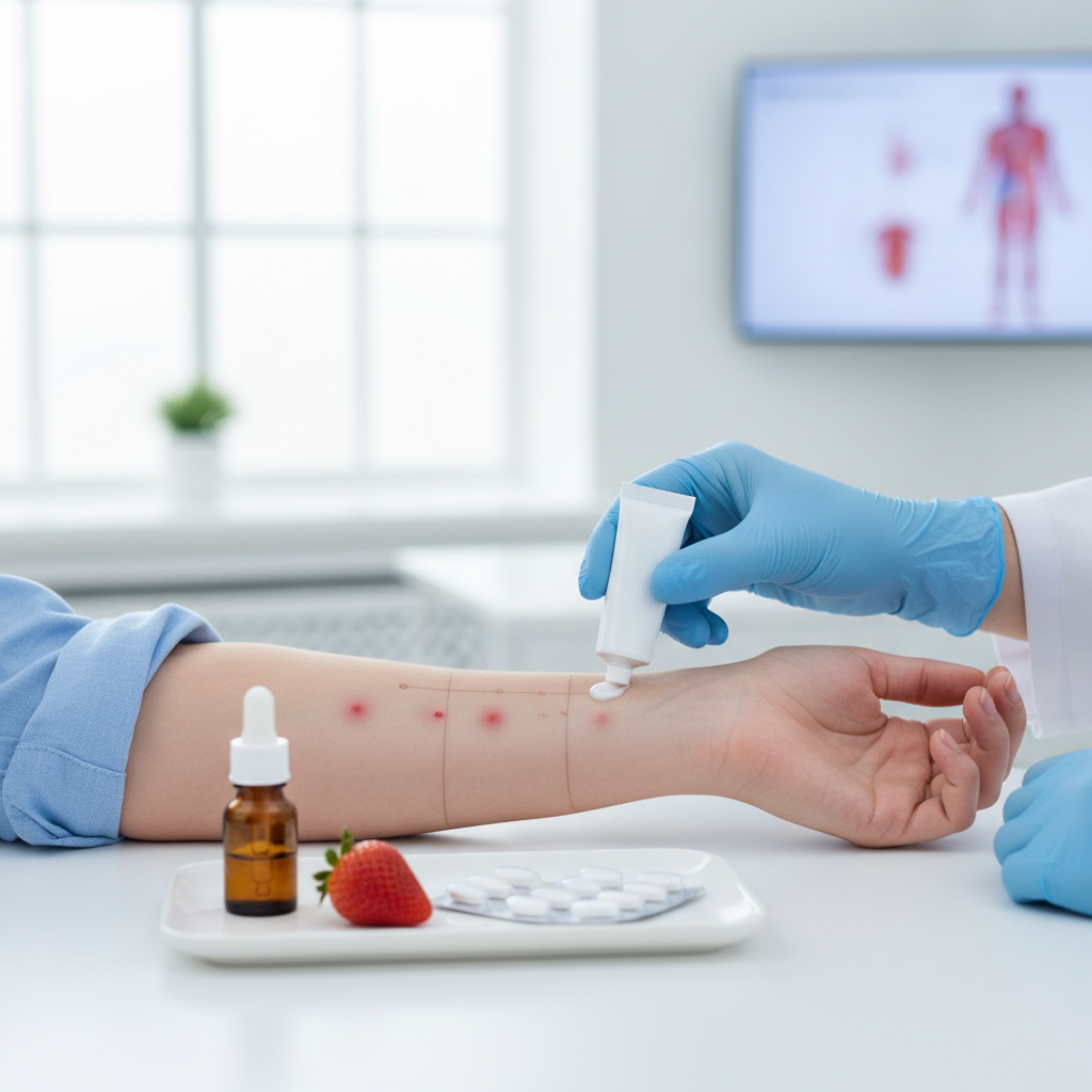 Alergijos braškėms diagnostika ir gydymas