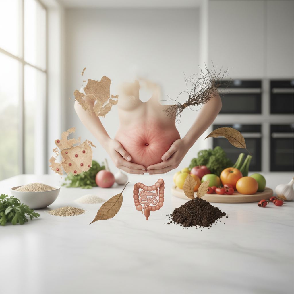 Alergijos glitimui simptomai