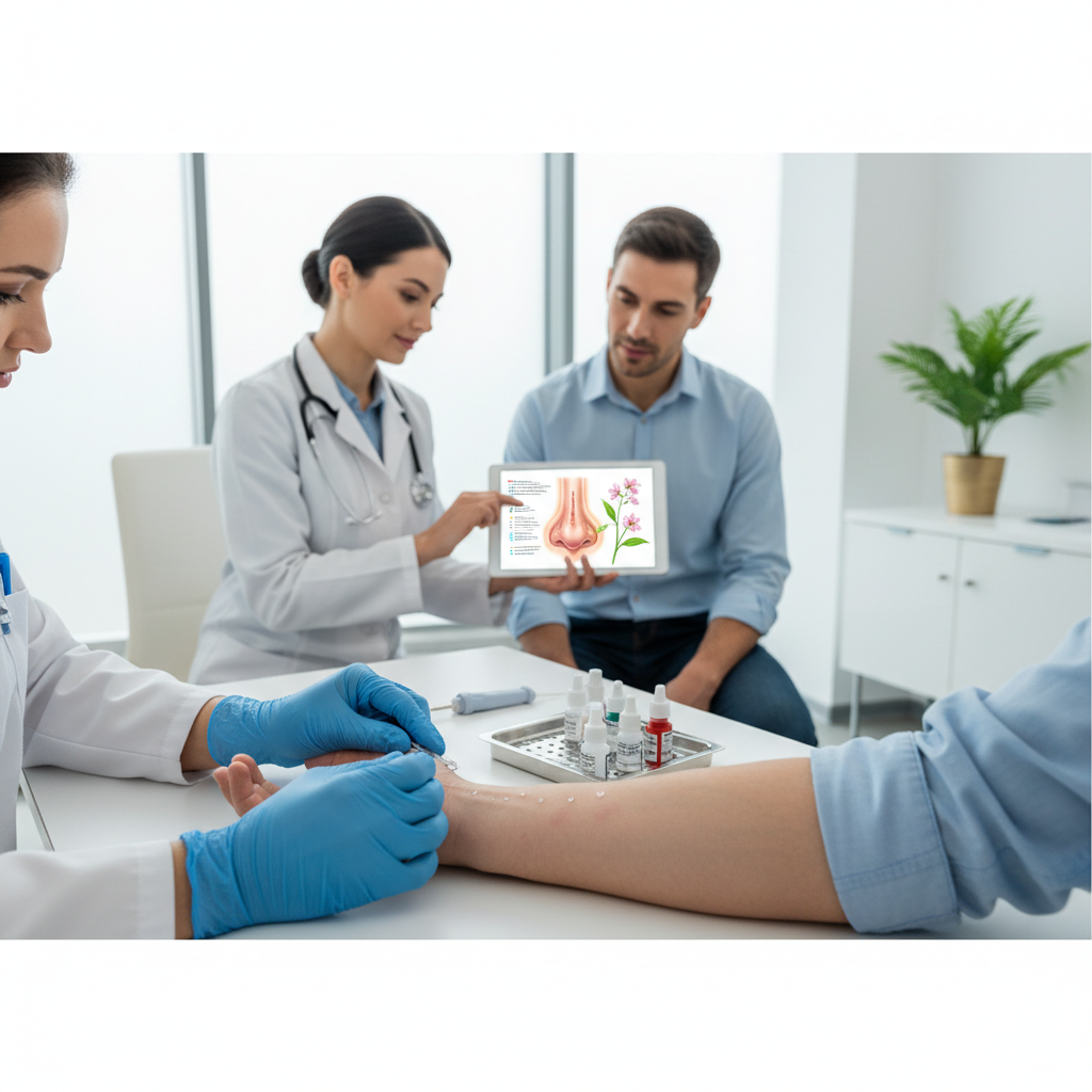 Alergijos žiedadulkėms diagnostika ir gydymas