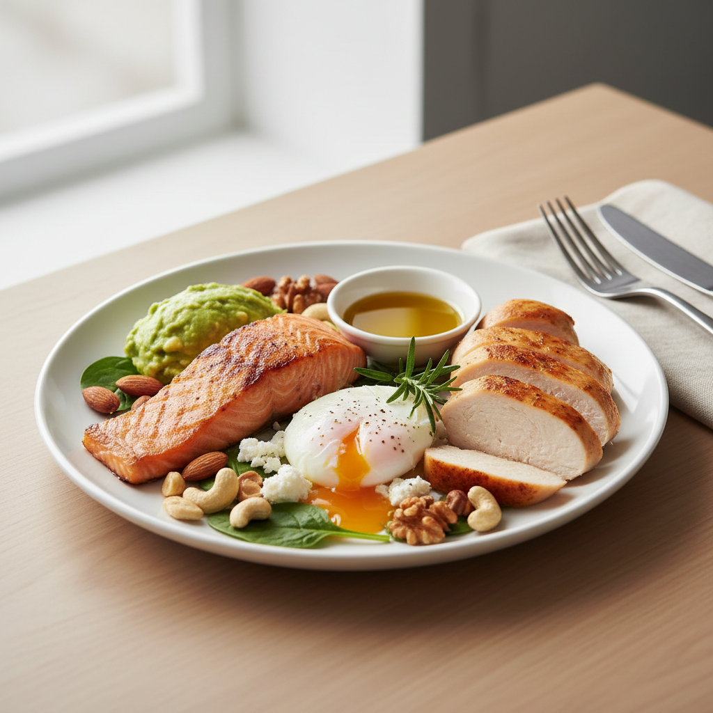 Baltymai ir riebalai jūsų lėkštėje