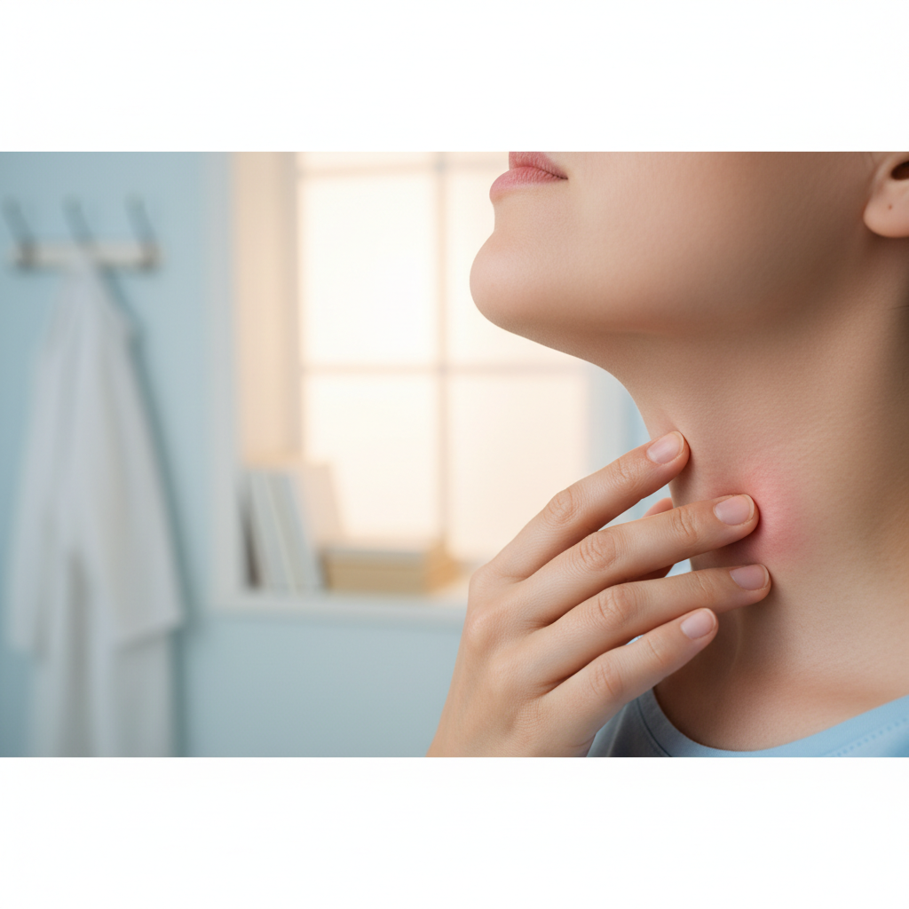 Kaip atrodo padidėję limfmazgiai: viskas, ką reikia žinoti