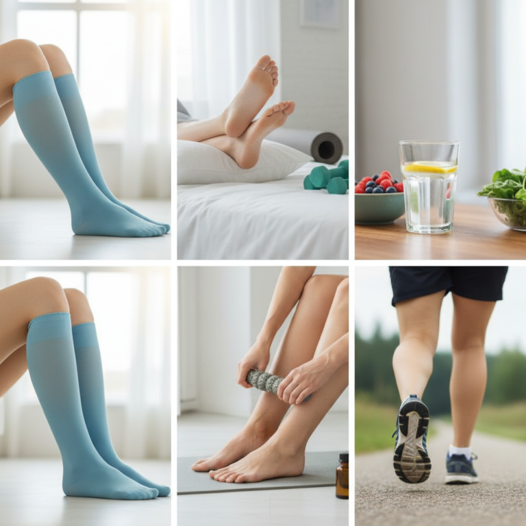 Kaip pagerinti kraujotaką kojose: 5 efektyvūs būdai