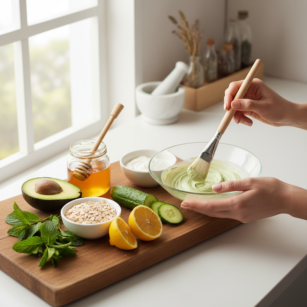 Kaip pasigaminti veido kaukes namuose