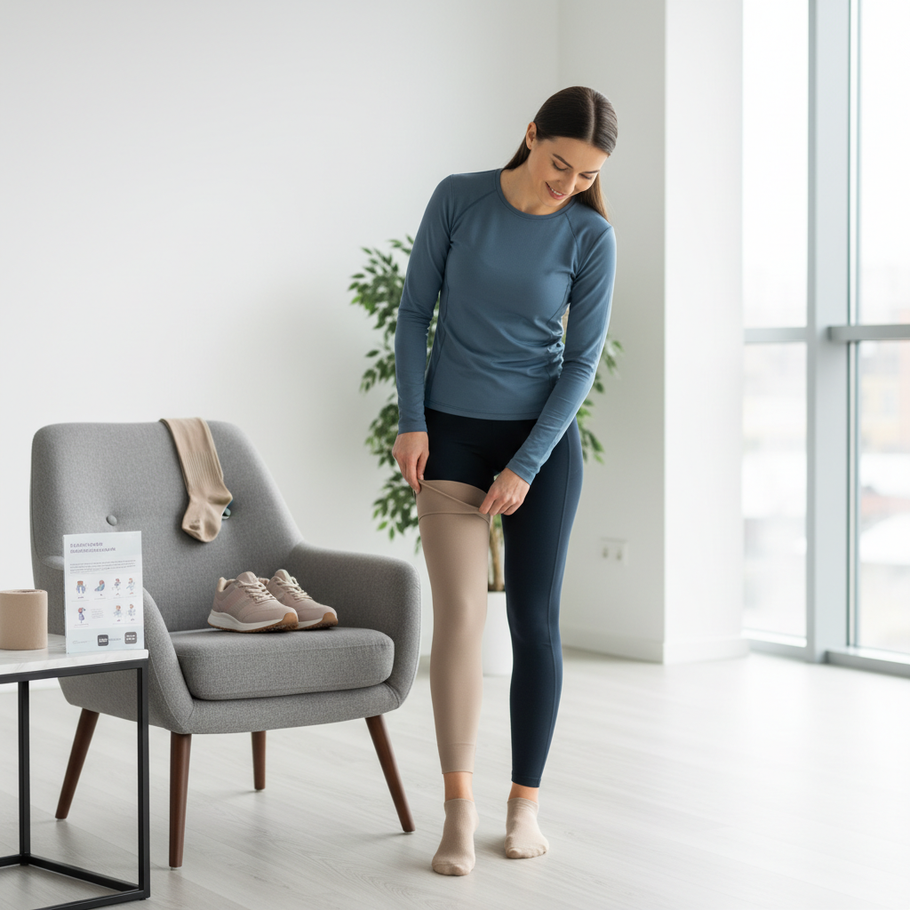 Kompresinė terapija ir tinkama apranga