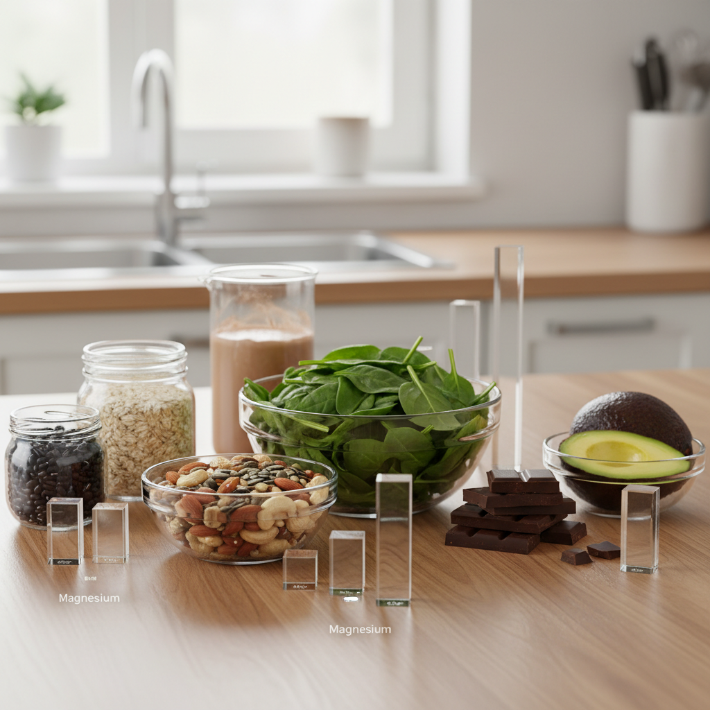 Magnio kiekis maisto produktuose palyginimas