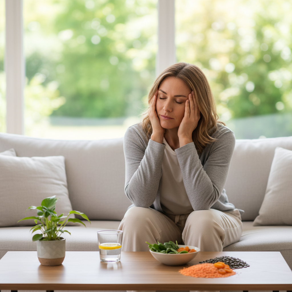 Geležies trūkumas ir galvos svaigimas: kaip tai sumažinti?